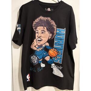 LaMelo Ball Buzz City Pro Standard Charlotte Hornets NBA T-Shirt Black L SKU 317